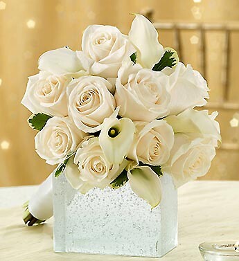 All White Bouquet